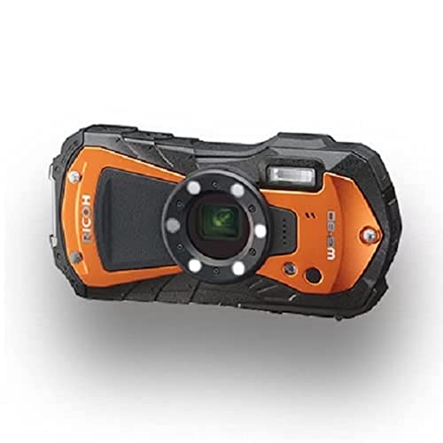 Ricoh WG-80 arancione impermeabile fotocamera digitale – antiurto antigelo a prova di pressione 03127