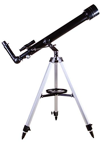 Rifrattore Levenhuk Skyline BASE 60T – Perfetto Come Primo Telescopio per Osservare Oggetti Terrestri, la Luna e i Pianeti del Sistema Solare