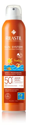RILASTIL 63086 Sun System Baby Spray Trasparente SPF 50+, 200 ml