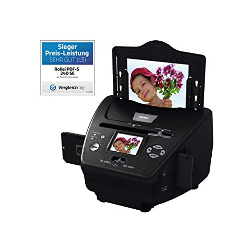 Rollei PDF-S 240 SE - Multi-scanner per foto, diapositive e negativ...