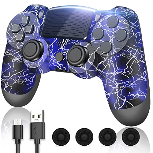 Roseason Wireless Controller Compatible with Play4 Pro Slim, Replac...