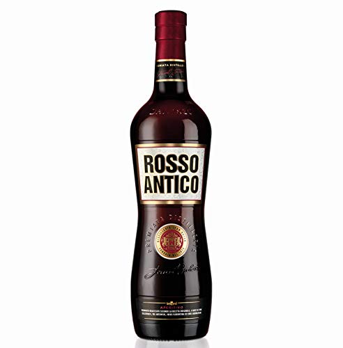 Rosso Antico - Vermouth realizzato dall unione di vini bianchi pregiati e di 33 erbe aromatiche. Il «Principe degli Aperitivi» liscio o miscelato ai cocktails classici. Bottiglia da 75cl, Vol.15%