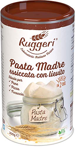 Ruggeri - Lievito Madre Essiccato (200g) - Attivo | Ideale per liev...