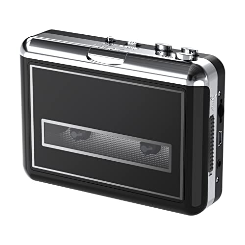 Rybozen - Lettore di cassette, Walkman portatile e Convertitore da Cassette e Nastri a MP3, Nuovo Software (AudioLAVA)