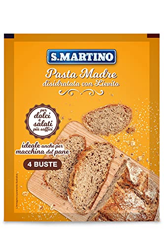 S.Martino - Lievito Madre - 1 Confezione da 4 Buste