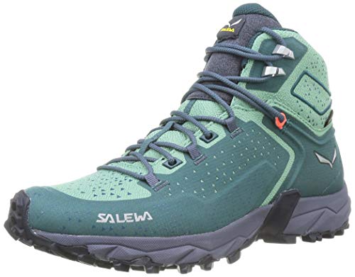 Salewa WS Alpenrose 2 Mid Gore-TEX, Scarponi da trekking e da escursionismo Donna, Verde (Green) 37 EU