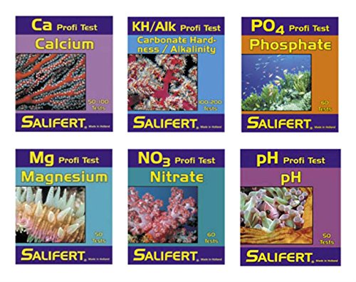 Salifert Master Reef - Kit combinato per acquari di acqua salata