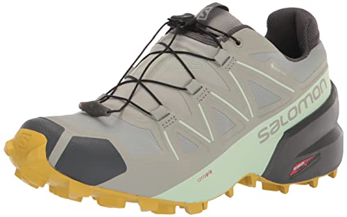 Salomon Speedcross 5 Gore-Tex Scarpe da Trail Running da Donna, Protezione dalle intemperie, Grip aggressivo, Calzata precisa, Wrought Iron, 39 1 3