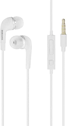SAMSUNG EHS64AVFWE - Cuffie stereo ear, con microfono da 3,5 mm, per Galaxy S7, S6 Edge Plus, S5 Mini, S4 I9500, S4 Mini I9190