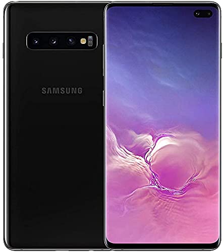 Samsung Galaxy S10+ Smartphone, 128GB, Display 6.4 , Dual SIM, Nero (Prism Black) [Altra Versione Europea]