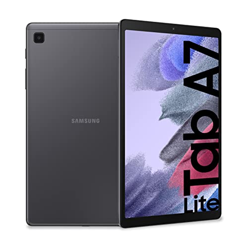 Samsung Galaxy Tab A7 Lite, 8.7 Pollici, Wi-Fi, RAM 4 GB, Memoria 64 GB, Tablet Android 11, Grigio, 2021 [Versione italiana]