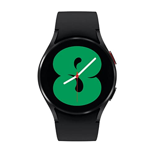 SAMSUNG Galaxy Watch4 40mm Orologio Smartwatch, Monitoraggio Salute, Fitness Tracker, Batteria lunga durata, Bluetooth, Nero, 2021