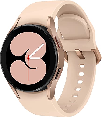 SAMSUNG Galaxy Watch4 40mm Orologio Smartwatch, Monitoraggio Salute, Fitness Tracker, Batteria lunga durata, Bluetooth, 2021, Oro Rosa