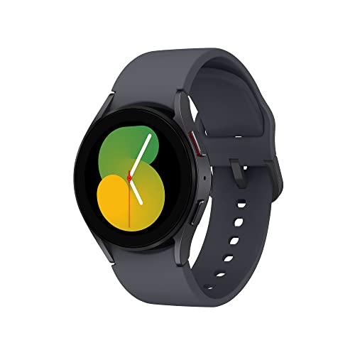 SAMSUNG Galaxy Watch5 40 mm Orologio Smartwatch, Monitoraggio Benessere, Fitness Tracker, Batteria a lunga durata, Bluetooth, Graphite [Versione Italiana]
