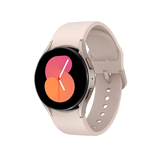 Samsung Galaxy Watch5 40 mm Orologio Smartwatch, Monitoraggio Benessere, Fitness Tracker, Batteria a lunga durata, Bluetooth, Pink Gold [Versione Italiana]