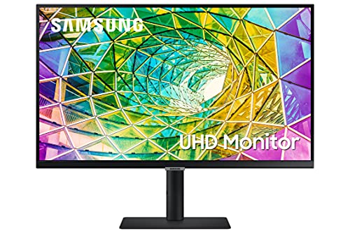 SAMSUNG LS32A800NMUXXU Monitor 4K UHD HDR10 da 32 pollici - 3840x2160, 1 miliardo di colori, HDMI, Displayport, hub USB, regolazione in altezza