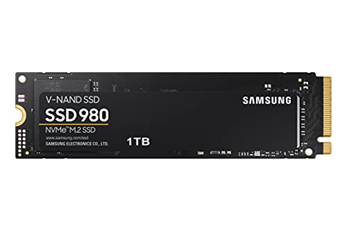 Samsung Memorie MZ-V8V1T0 980 SSD Interno da 1TB, PCIe NVMe M.2...