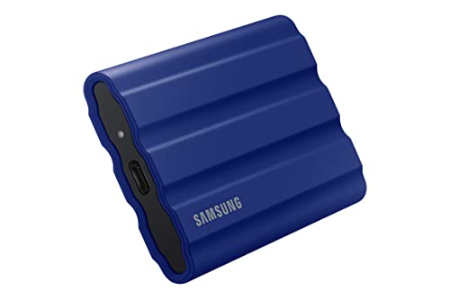 Samsung Memorie T7 Shield MU-PE1T0R SSD Esterno Portatile da 1 T, USB 3.2 Gen 2, 10 Gbps, Blu