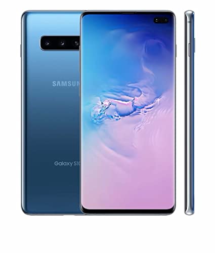 SAMSUNG S10 Plus Galaxy Smartphone 128 GB blu – Originale di fabbrica (Corea del Sud) in esclusiva per il mercato italiano (versione internazionale) - (ricondizionato)
