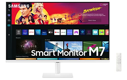 Samsung Smart Monitor M7 (S32BM701), Flat 32  , 3840x2160 (UHD 4K),...