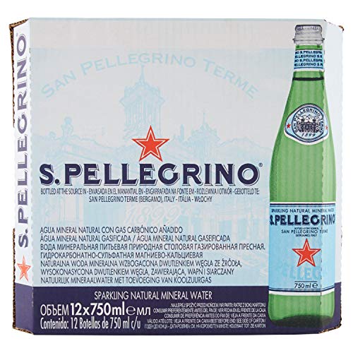 San Pellegrino Acqua Minerale Sanpellegrino Frizzante In Vetro, 750ml