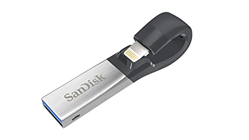 Sandisk iXpand USB 3.0 Unità Flash Da 64 Gb Per Iphone E Ipad, Ner...