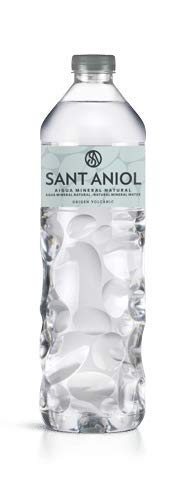 Sant Aniol Acqua Minerale Naturale - Acqua con Spirito Vulcanico - 6 Unità di 1,5 litri Per godere della purezza in qualsiasi momento della giornata.