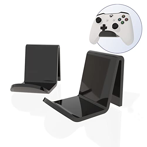 sciuU Supporto da Parete per Controller   Cuffie , [Set di 2] Gancio Adesivo 3M, Accessori Universali Appendi Cuffie per Gamepad di Xbox   PS5   PS4   Nintendo, Senza Viti