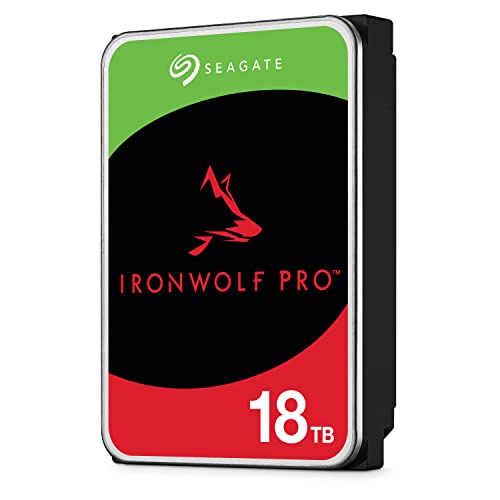 SEAGATE - NAS HDD DESKTOP IronWolf Pro, 18 to, Disque Dur d entrepr...