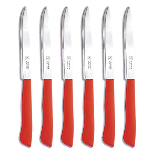 Set di coltelli da bistecca da cucina italiana, 6 pezzi (11 cm, ext...