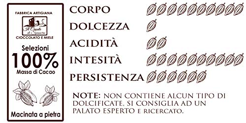 Set Tavolette MASSA DI CACAO 100% - 4pz da 140gr (560gr)- Cioccolat...