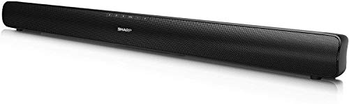 Sharp HT-SB95 2.0 - Barra audio Bluetooth (con HDMI ARC CEC, potenza totale 40 W, 80 cm), colore: Nero
