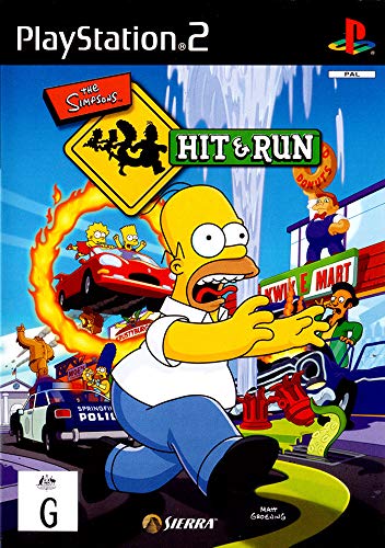 Sierra The Simpsons: Hit & Run, PS2...