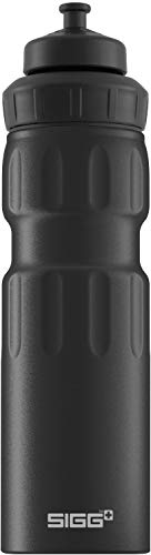 Sigg Wmb Traveller Black Touch Borraccia Alluminio (0.75 L), Borraccia Colorata Ermetica e Priva di Sostanze Nocive, Borraccia Acqua Leggerissima in Alluminio