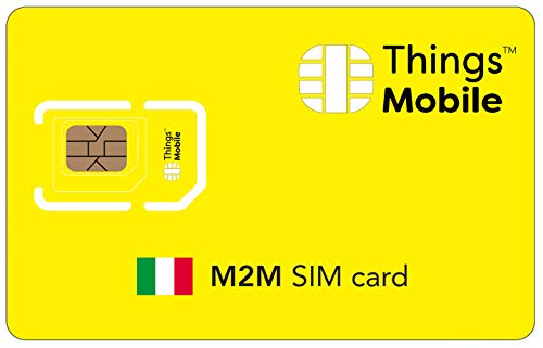SIM Card M2M ITALIA Things Mobile con copertura globale e rete mult...