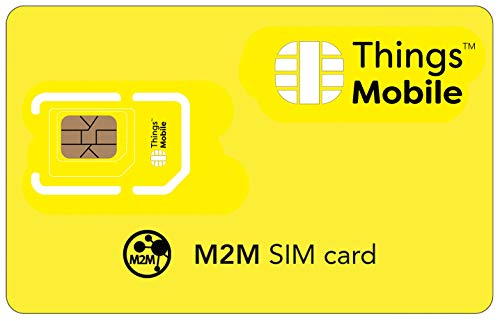 SIM Card M2M (MACHINE 2 MACHINE) - GSM 2G 3G 4G - ideale per applicazioni di telemetria, sicurezza, logistica, telemedicina, vending machine, gestione di flotte con € 10 di credito incluso.