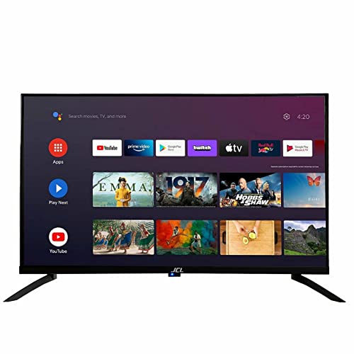 Smart TV Full HD JCL Televisore 32   Android 9.0 USB HDMI Netflix Y...