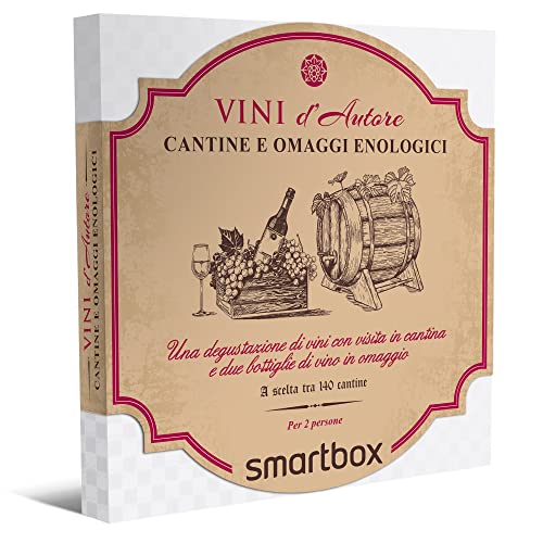 smartbox - Cofanetto Regalo per Uomo o Donna - Cantine e omaggi eno...
