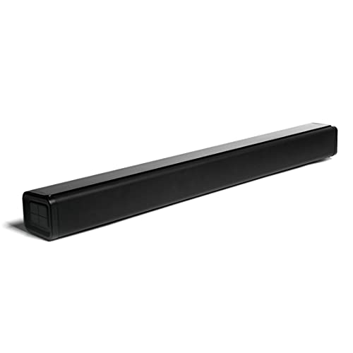 Smpl Soundbar 30 W - Supporta Bluetooth, ingresso coassiale, AUX, USB e telecomando, 76.2 cm - Nero