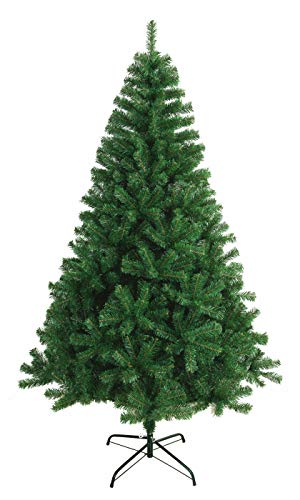 SOLAGUA NAVIDAD Albero di Natale Artificiale Abete Artificiale di Alta qualità con Supporto Incluso 120-240cm (240cm 1438Tips, Verde Opaco)