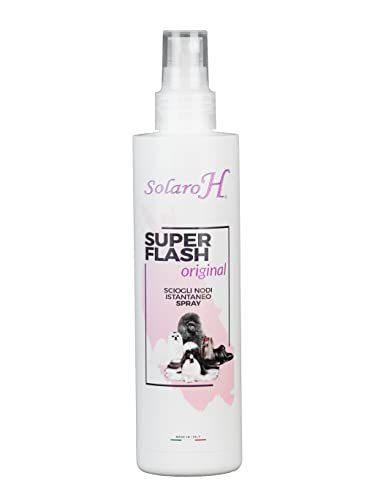 Solaro H Super Flash Sciogli Nodi Istantaneo Spray per Cani e Gatti...