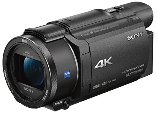 Sony FDR-AX53 Videocamera 4K Ultra HD con Sensore CMOS Exmor R, Ott...