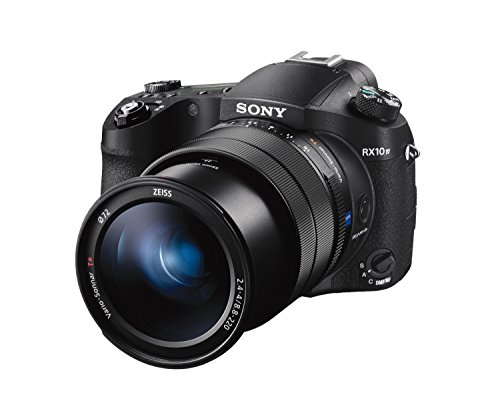 Sony RX10 IV - Fotocamera compatta avanzata (sensore tipo 1.0, obiettivo Zeiss F2.8-4.0 24-600 mm, messa a fuoco automatica veloce da 0,03 s, registrazione filmati 4K)