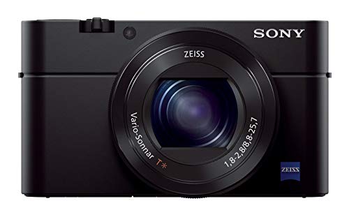 Sony RX100 III Fotocamera Digitale Compatta, Sensore Da 1.0  , Ottica 24-70 Mm F1.8-2.8 Zeiss, Nero