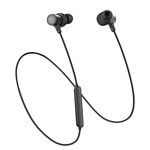 SoundPEATS Q30 HD Cuffie Bluetooth 5.0 in-Ear Stereo Magnetici Auricolari Bluetooth IPX6 Resistenti al Sudore con Microfono per Sport, Bassi Immersivi Driver 10 mm AptX-HD Riproduzione 13 ore