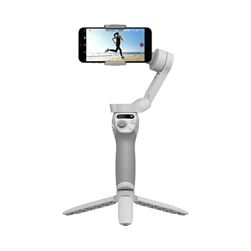Stabilizzatore DJI OSMO Mobile SE per Smartphone, Stabilizzatore a 3 Assi, Manico telescopico, Portatile e Pieghevole, per Android iPhone con ShotGuides, Stabilizzatore per Vlogging, YouTube, TikTok