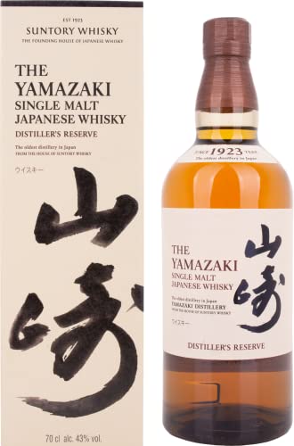 Suntory The Yamazaki DISTILLER S RESERVE Single Malt Japanese Whisky 43% Vol. 0,7l in Giftbox