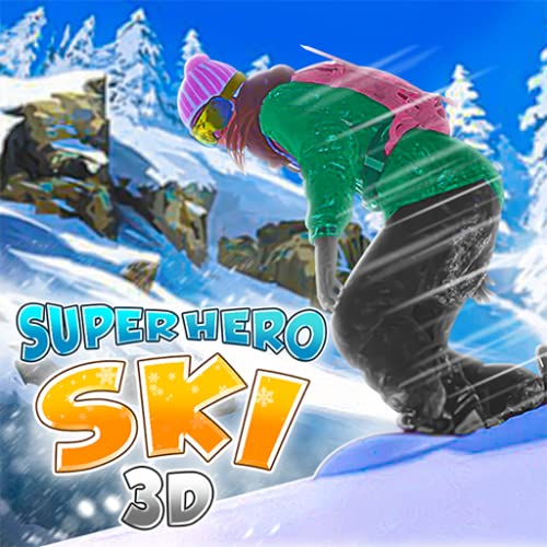 Super Hero Ski 3D - Free Skating Adventure Game