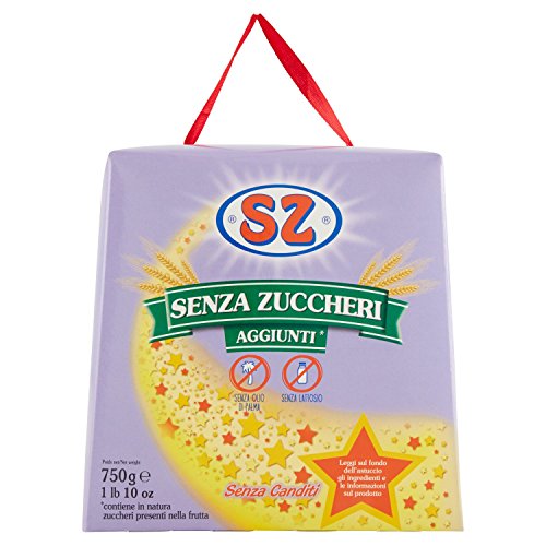 Sz - Senza Zucchero Dolce di Natale con Uvetta - 750 G