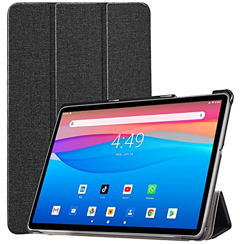Tablet 10 Pollici Android 11 con Octa core, 4G LET +WiFi,4GB RAM 64GB ROM, 128GB Espandibili, 2.5D IPS Screen,Dual SIM card, GPS,BT, Tablet Android con custodia